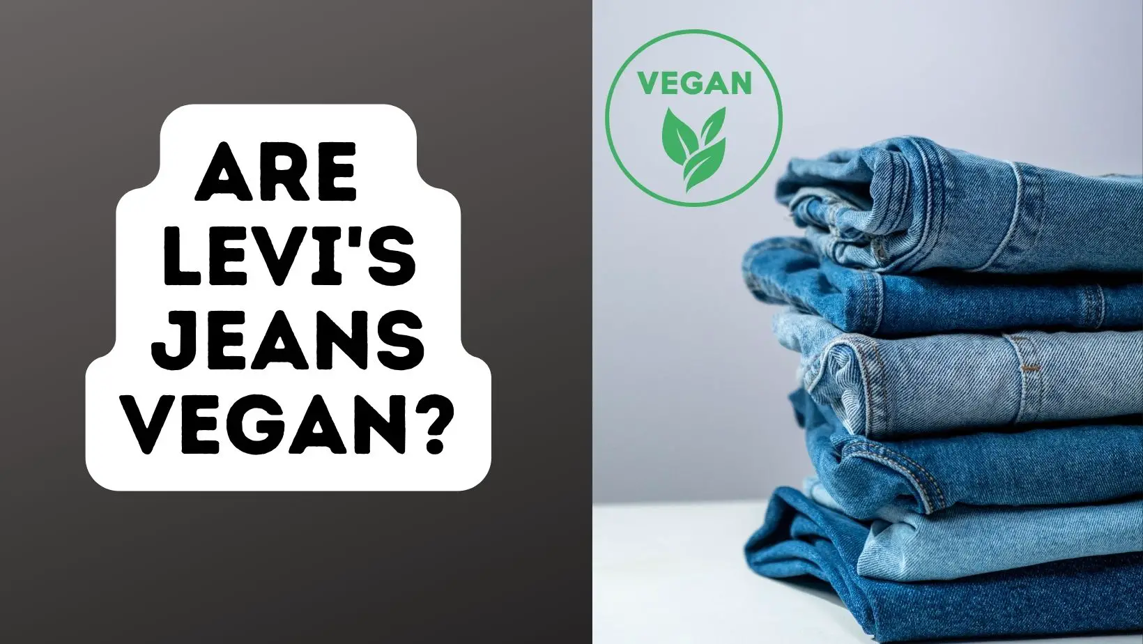 Are Levi Jeans Vegan