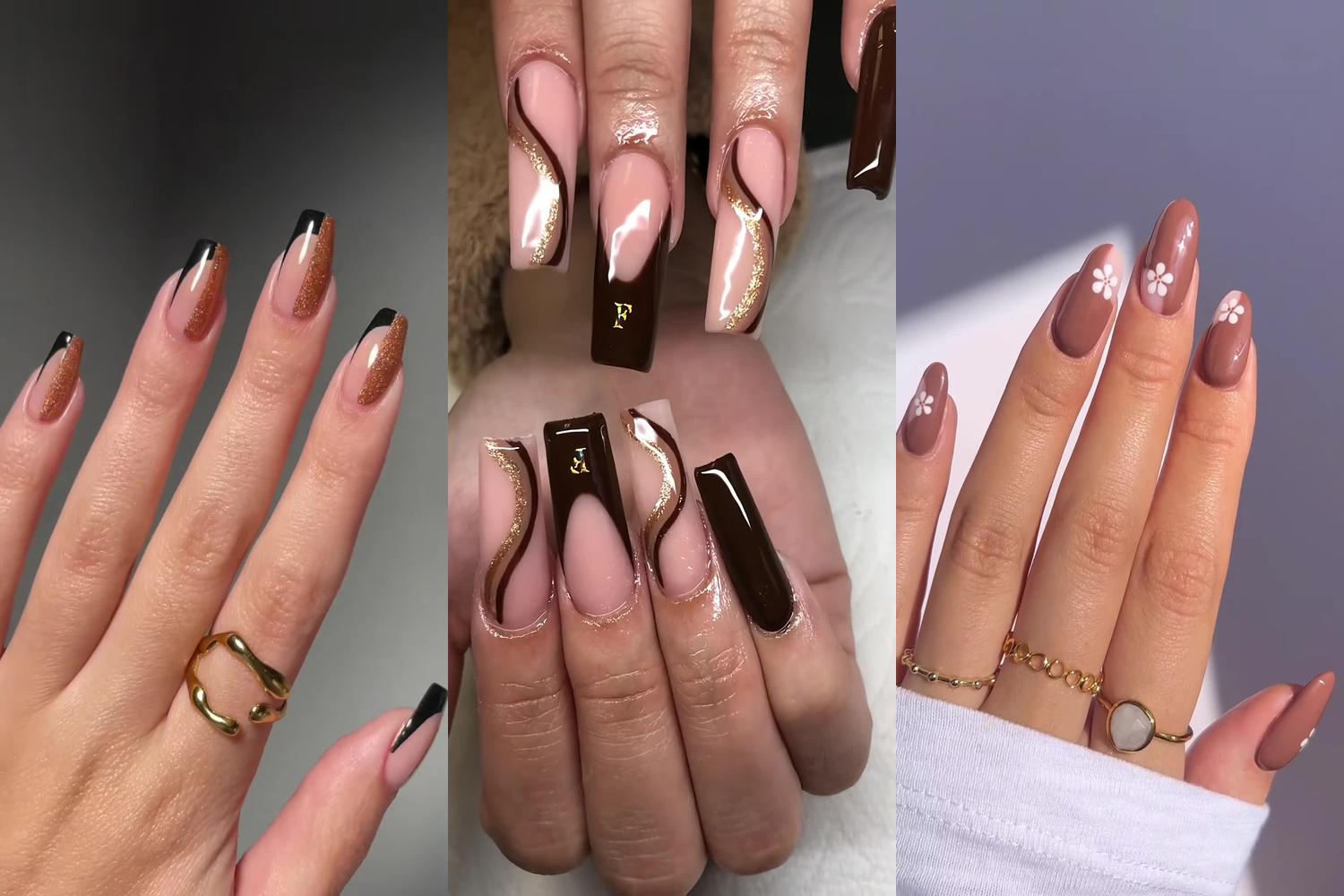 27 Trendy Brown Nail Styles to Rock This Fall