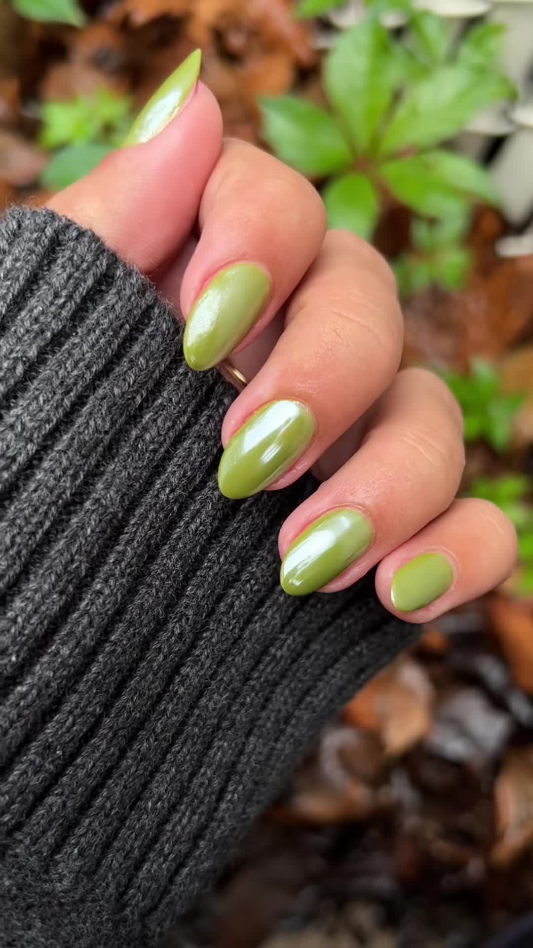 Enchanting Matcha Chrome Elegance